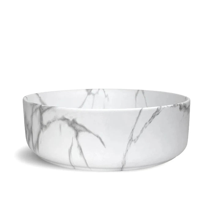 Radius 355mm Matte Carrara Above Counter Basin