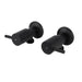 Cesena Black Washing Machine Set 1/4 Turn - Acqua Bathrooms