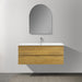 Avia 1200mm Fine Oak Wall Hung Vanity With Ceramic Top | Indulge® - Acqua Bathrooms