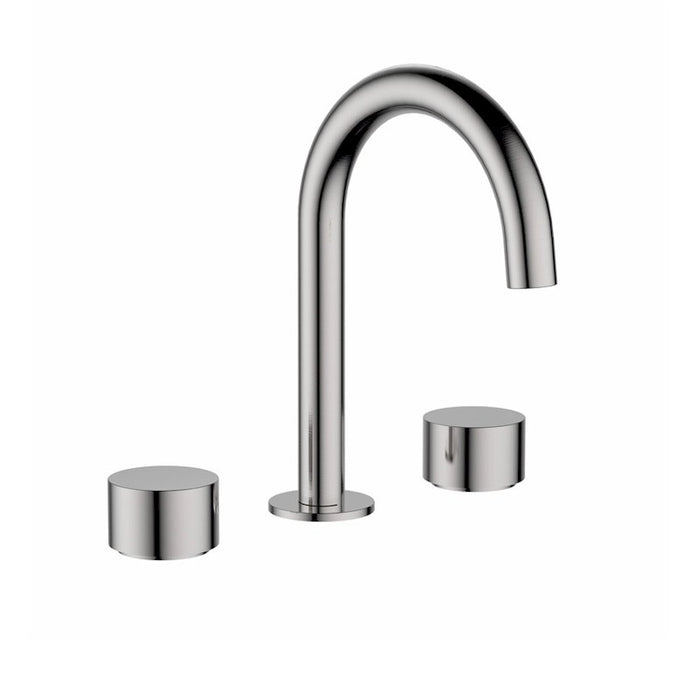 Tana Brushed Nickel Basin Set - Acqua Bathrooms