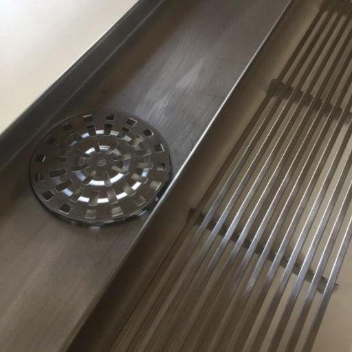 1200 x 100 mm Wide Linear Floor Grate - Acqua Bathrooms