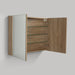 900 mm White Oak Timber Shaving Cabinet - Acqua Bathrooms