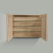 900 mm White Oak Timber Shaving Cabinet - Acqua Bathrooms