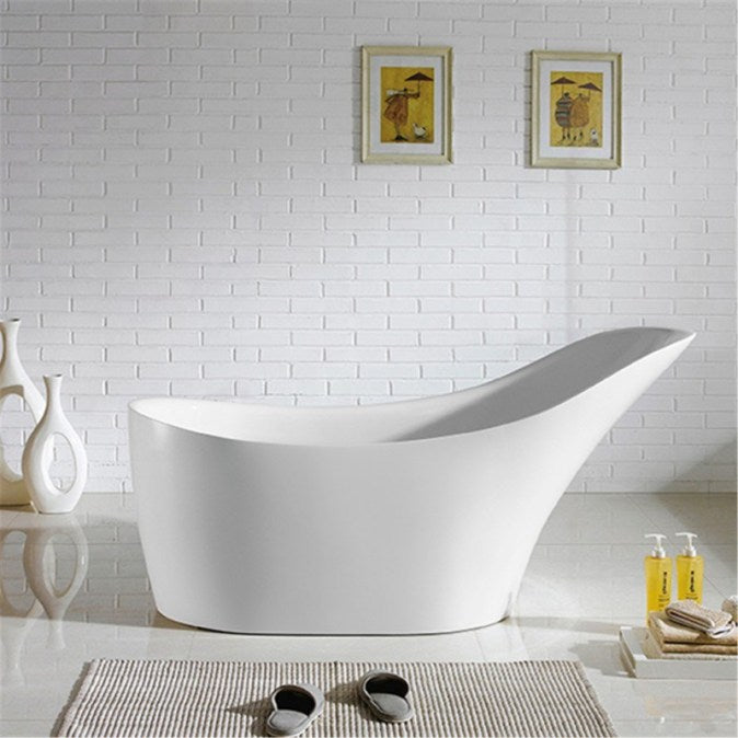 1700 mm Bevel Designer Freestanding Bath Tub - Acqua Bathrooms