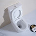 Livis Rimless Back to Wall Toilet Suite - Acqua Bathrooms