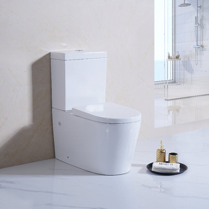 Alzano 002 Back To Wall Toilet Suite - Acqua Bathrooms