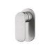 Ikon Kara Brushed Nickel Wall Mixer - Acqua Bathrooms