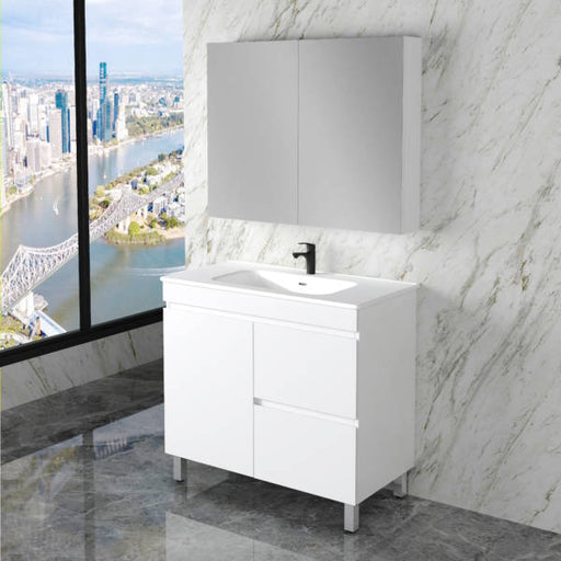 Noah 900 mm Vanity on Legs - Acqua Bathrooms