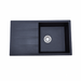 Modern National Black Granite Kitchen Sink - Acqua Bathrooms