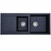 Modern National Black Granite Kitchen Sink - Acqua Bathrooms