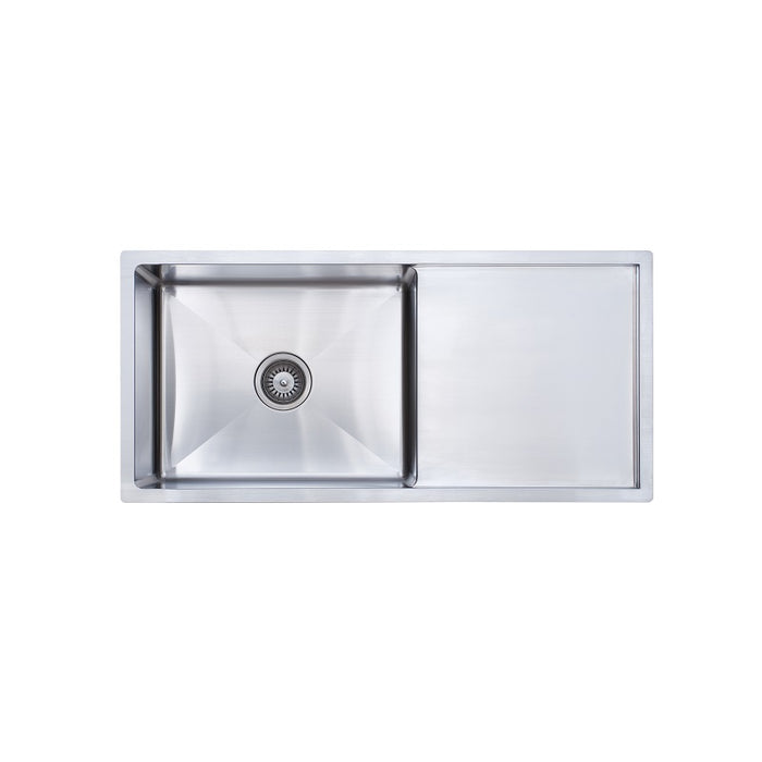 960 x 450 x 200mm Stainless Steel Kitchen Sink - Acqua Bathrooms