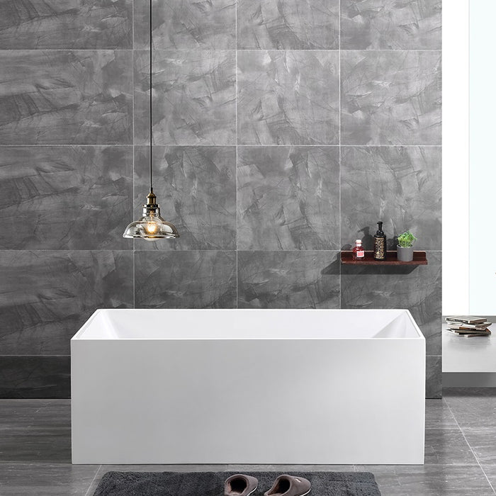 Messina 1500 Square Multi-Fit Freestanding Bathtub By Indulge® - Acqua Bathrooms