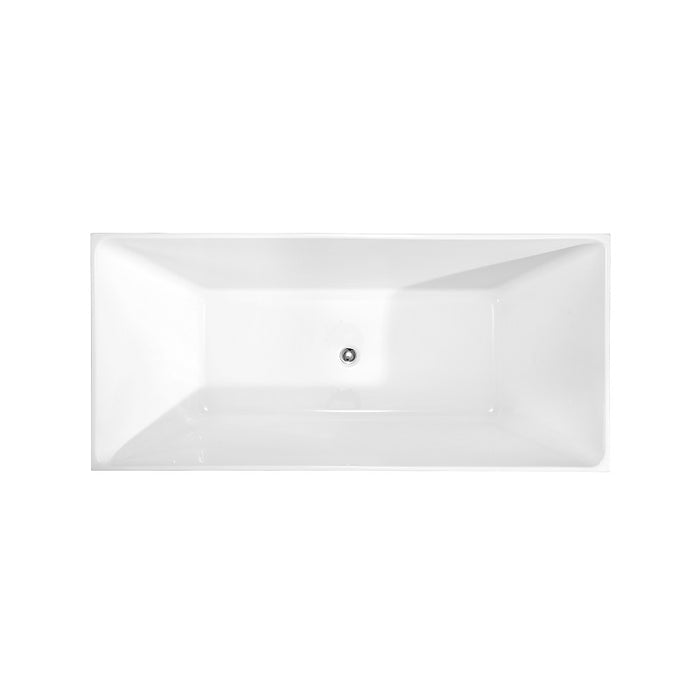 Messina 1500 Square Multi-Fit Freestanding Bathtub By Indulge® - Acqua Bathrooms