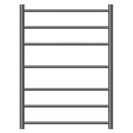 Nero | Graphite Gun Metal Heated Towel Rail Ladder - Acqua Bathrooms