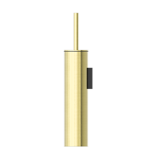 Nero | Mecca Brushed Gold Toilet Brush Holder - Acqua Bathrooms