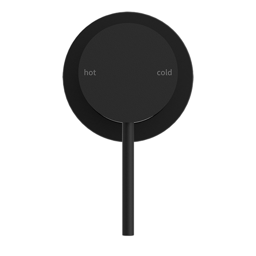 Nero | Mecca Matte Black Wall Mixer 60mm Plate - Acqua Bathrooms