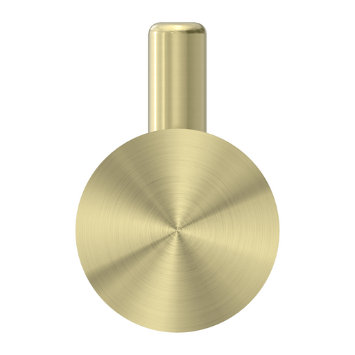 Nero | Opal Brushed Gold Robe Hook - Acqua Bathrooms