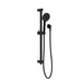 Nero | Project Matte Black Shower Rail - Acqua Bathrooms