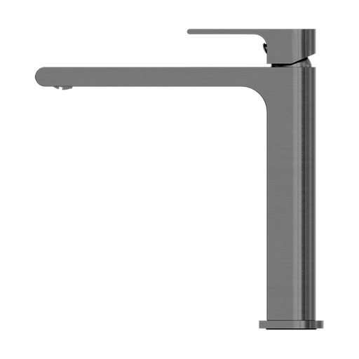 Nero | Bianca Gun Metal Mid Tall Basin Mixer - Acqua Bathrooms