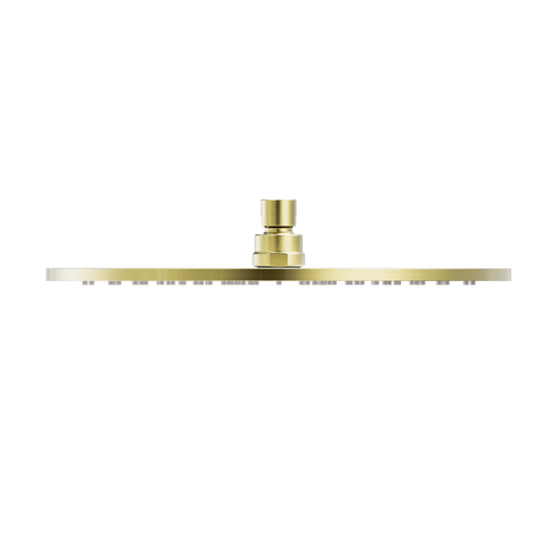 Nero | Round Brushed Gold 300mm Shower Head - Acqua Bathrooms