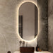 Indulge | Oval Touchless LED Mirror - Three Light Temperatures - Acqua Bathrooms