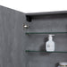 Sella 750mm Grey Ash Shaving Cabinet By Indulge® - Acqua Bathrooms