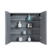 Sella 750mm Grey Ash Shaving Cabinet By Indulge® - Acqua Bathrooms