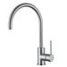 Star Mini Brushed Chrome Kitchen Mixer - Acqua Bathrooms