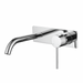 Star Mini Chrome Wall Basin Mixer Combination - Acqua Bathrooms