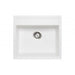 Carysil | 560 Waltz White Granite Kitchen Sink - Acqua Bathrooms