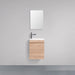 Piccolo 400 White Oak Wall Hung Vanity By Indulge® - Acqua Bathrooms