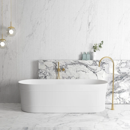 Attica | Bondi 1500 Designer Round Freestanding Bath - Acqua Bathrooms