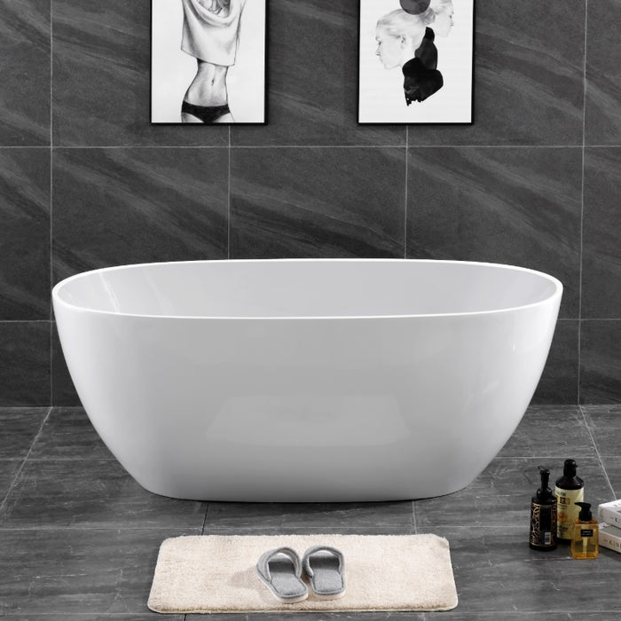 Cremona 1400 Round Freestanding Bath Tub By indulge® - Acqua Bathrooms