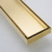 Brushed Gold 800mm Tile Insert Floor Waste - Acqua Bathrooms