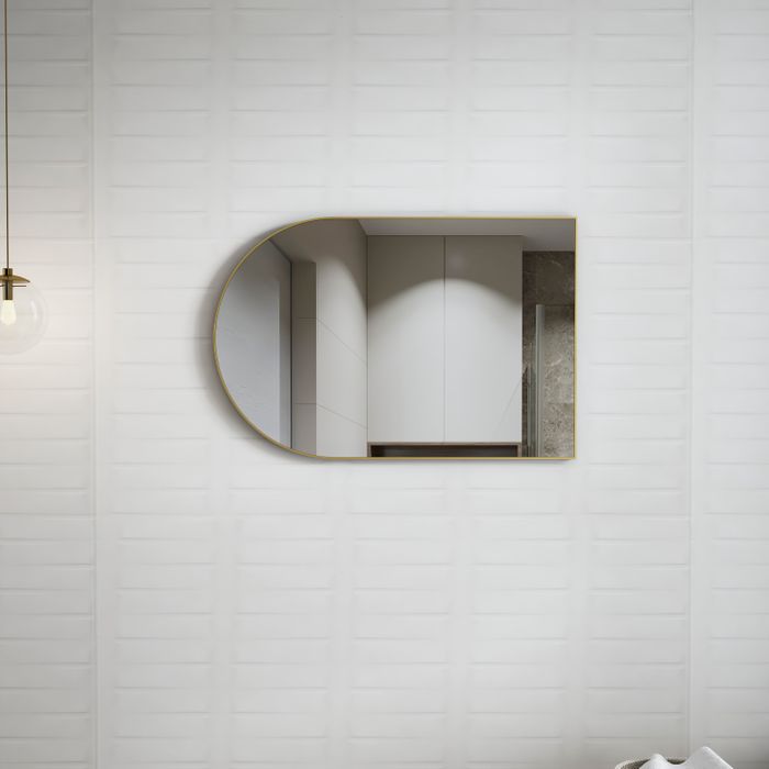 Otti Australia | Arched Gold Framed Mirror - Acqua Bathrooms