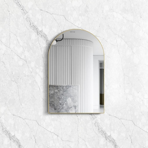 Otti Australia | Arched Gold Framed Mirror - Acqua Bathrooms