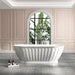 Attica | Kensington 1700 Designer Round Freestanding Bath - Acqua Bathrooms