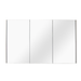 Qubist 1200 Matte White Shaving Cabinet - Acqua Bathrooms