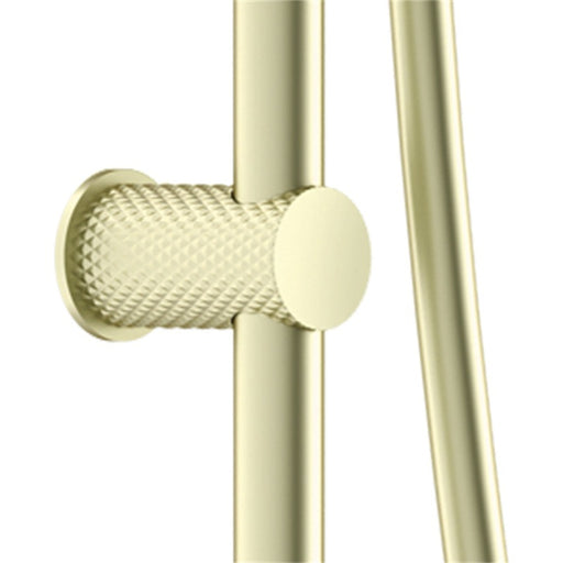 Nero | Opal Brushed Gold Shower Rail - Acqua Bathrooms