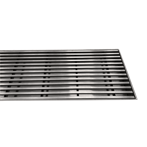 1200 mm Wide Linear Floor Grate No Drain - Acqua Bathrooms